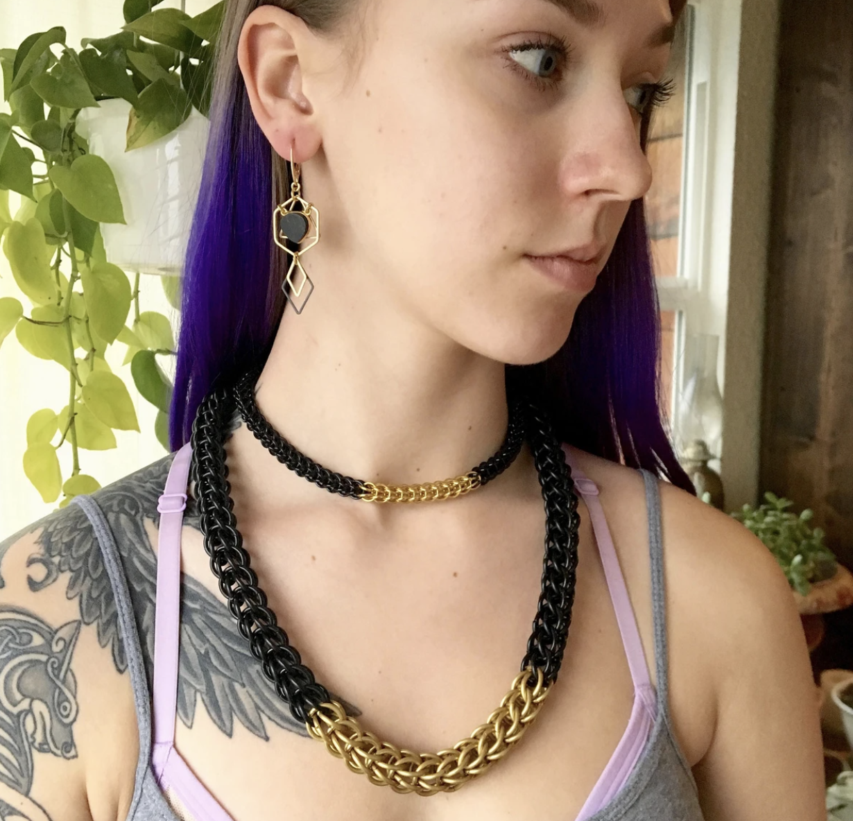 ELEGANT CHAIN CHOKER — Revival Shop Seattle
